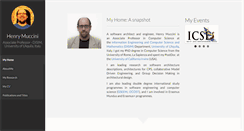 Desktop Screenshot of henrymuccini.com